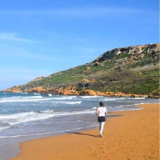 beach in gozo