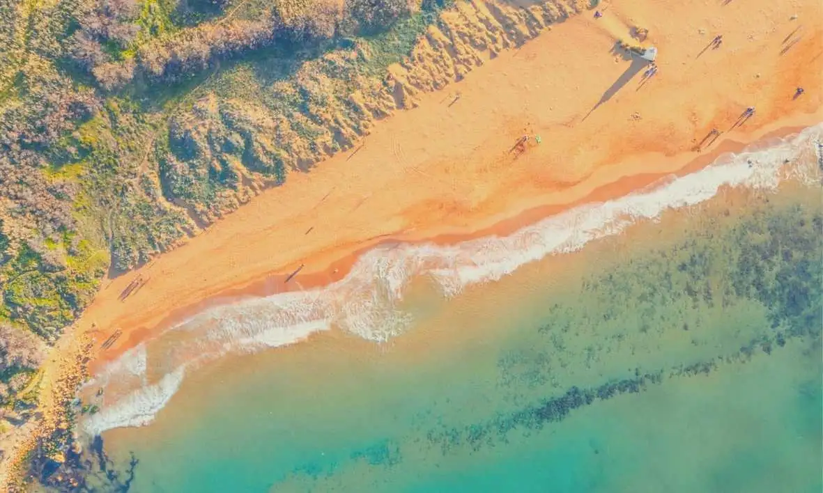 beach in gozo