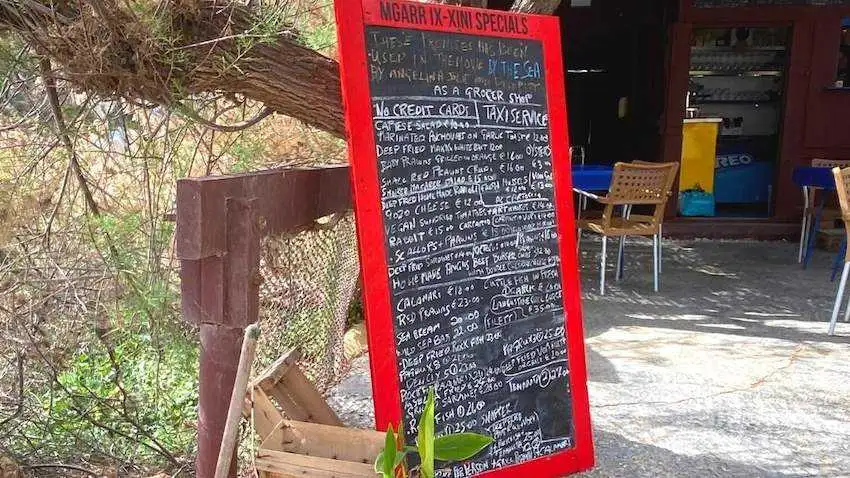 Mgarr Ix Xini Restaurant 1