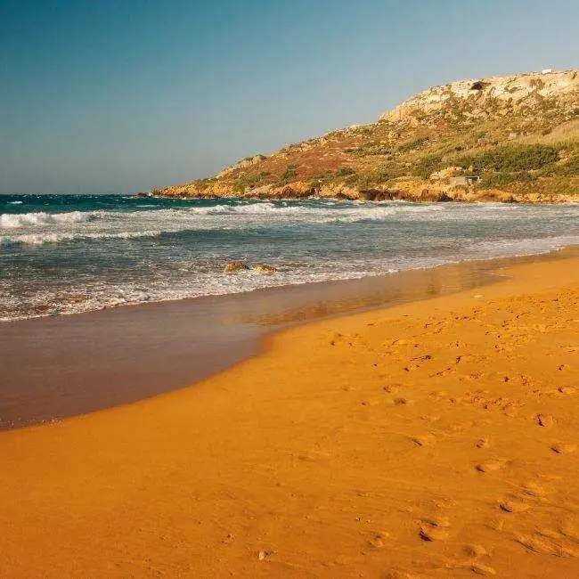 beach in gozo