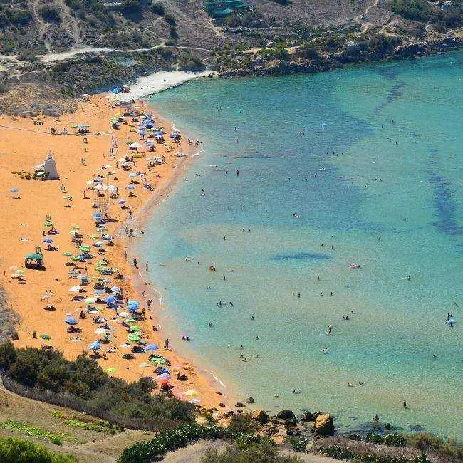 beach in gozo