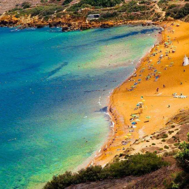 beach in gozo