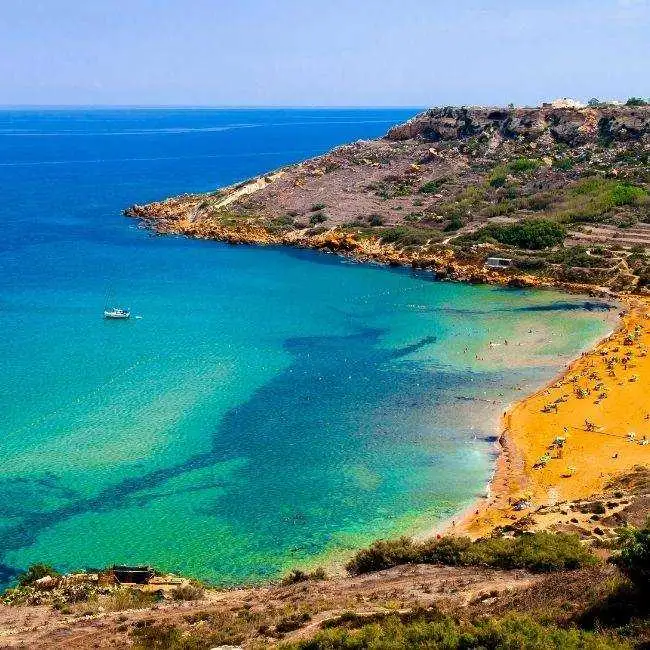 beach in gozo