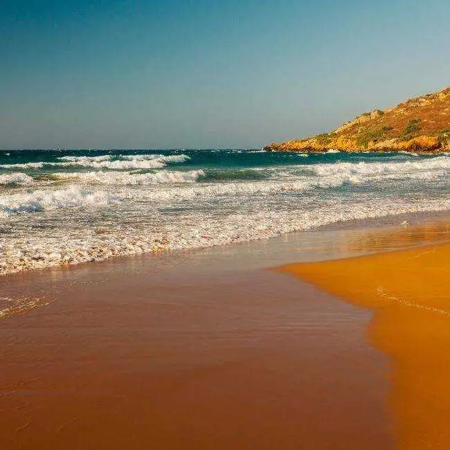 beach in gozo