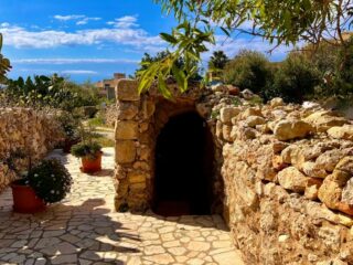 The Cave at L'Gharix Temple Retreat, Gozo The Cave at L'Gharix Temple Retreat, Gozo