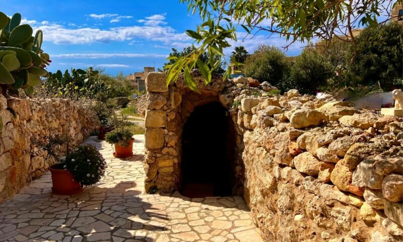 The Cave at L'Gharix Temple Retreat, Gozo The Cave at L'Gharix Temple Retreat, Gozo