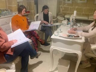 Students at The Karin Laing Academy Students at The Karin Laing Academy