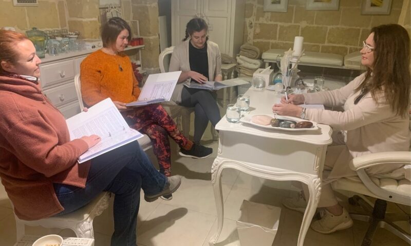 Students at The Karin Laing Academy