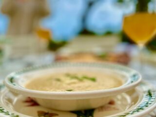 Nourishing, Healthy Soup at L'Gharix Temple Retreat, Gozo Nourishing, Healthy Soup at L'Gharix Temple Retreat, Gozo