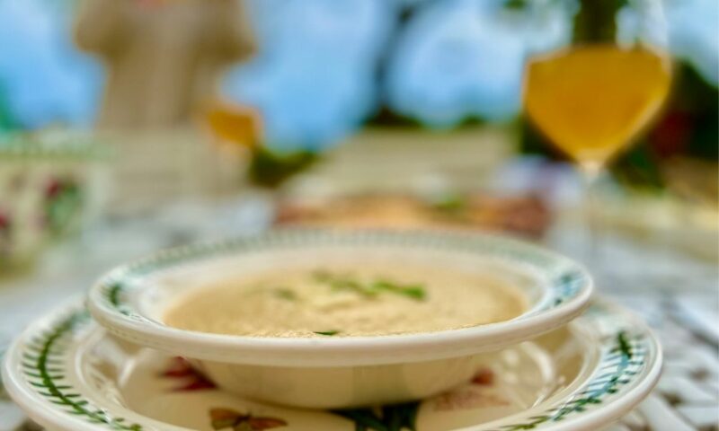 Nourishing, Healthy Soup at L'Gharix Temple Retreat, Gozo Nourishing, Healthy Soup at L'Gharix Temple Retreat, Gozo