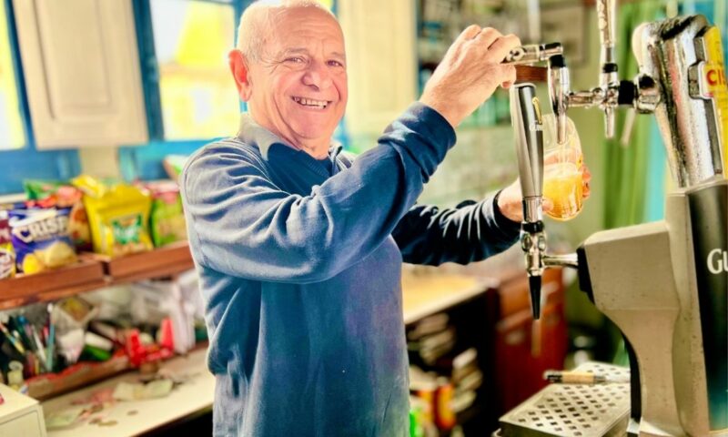 Tony. One of the owners at Gleneagles Bar, Gozo Tony. One of the owners at Gleneagles Bar, Gozo