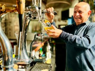 Tony. One of the owners at Gleneagles Bar, Gozo Tony. One of the owners at Gleneagles Bar, Gozo