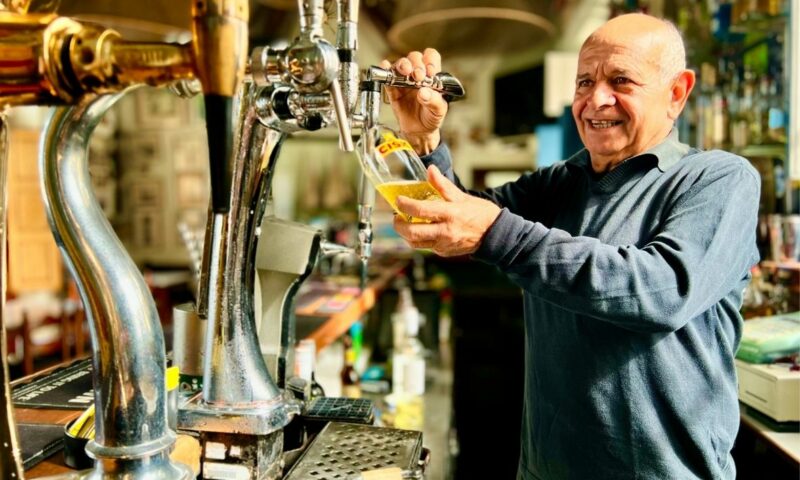 Tony. One of the owners at Gleneagles Bar, Gozo Tony. One of the owners at Gleneagles Bar, Gozo