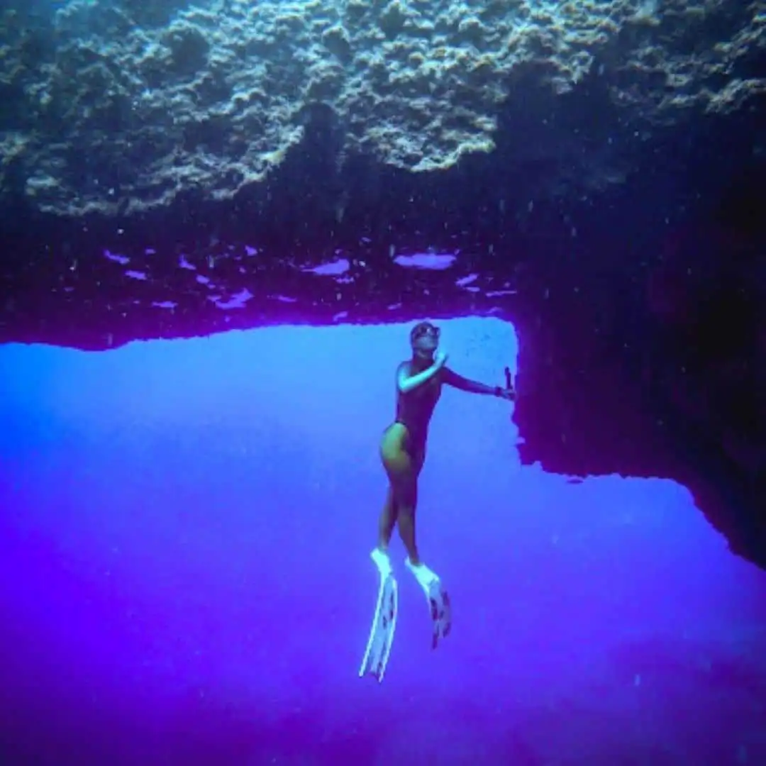 freediving in Gozo
