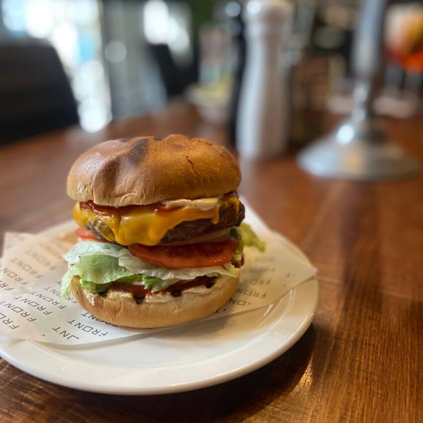 Build Your Own Burger for Lunch at Front