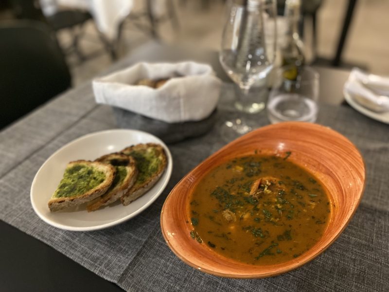 New dishes at Vini e Capricci