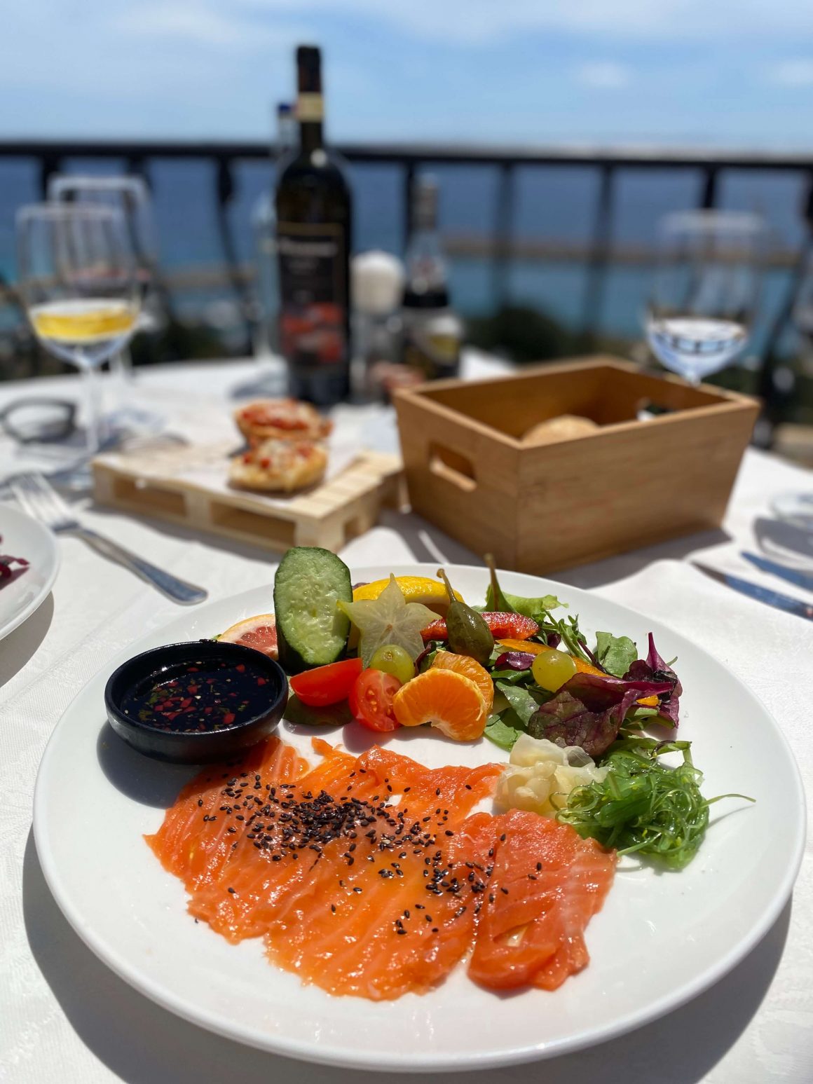 Salmon Carpaccio