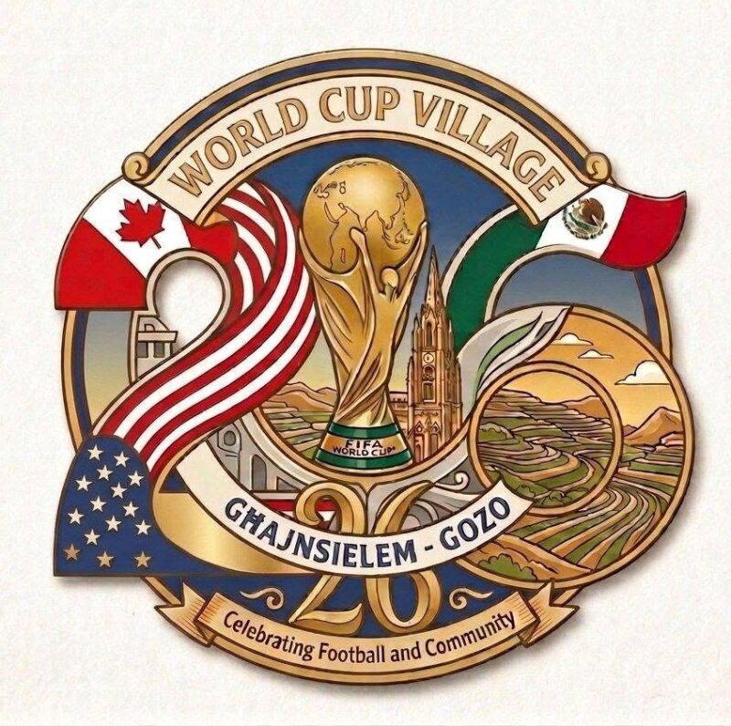 world cup village logo