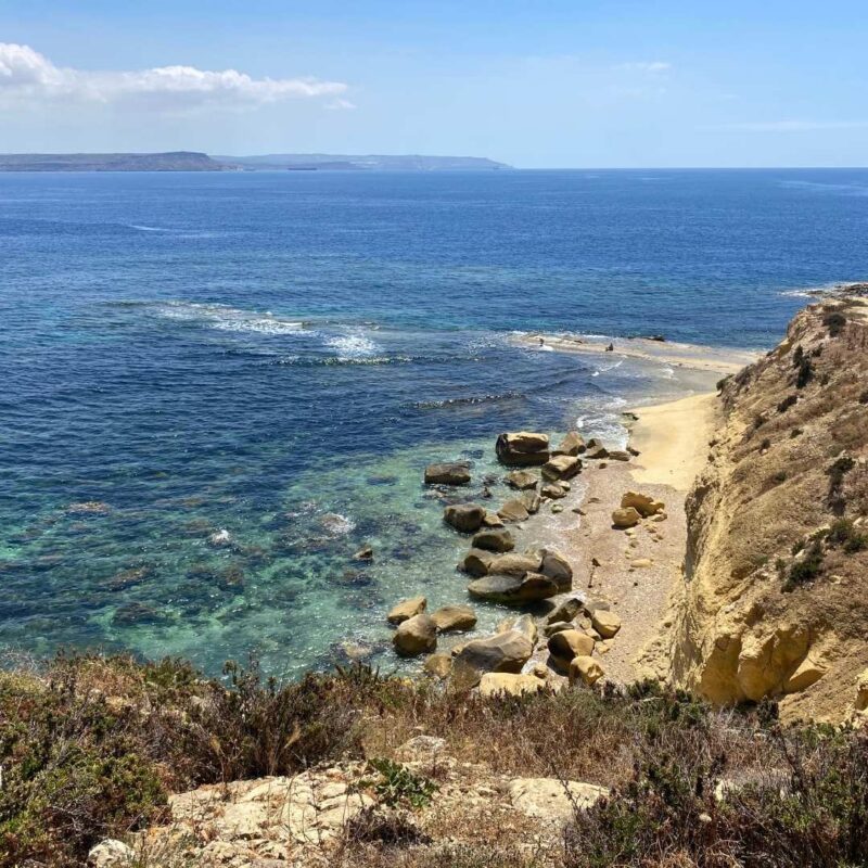hidden beaches gozo
